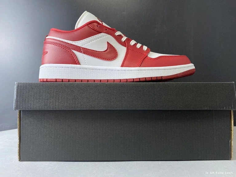 Low Gym - 553558-611 Red Jordan White 1 1118
